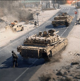 Battlefield 2042 - Pillar of Fire Player Card Image