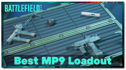 Battlefield 2042 (BF2042) Best MP9 Loadout, Best Attachments and stats