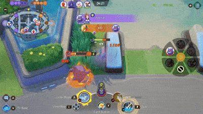 Pokemon UNITE - Cramorant Triggers Passive with Dive