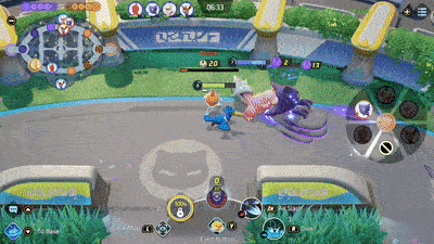 Pokemon UNITE - Cramorant Defeating Gengar Using Dive