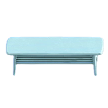The Blue version of Nordic Low Table