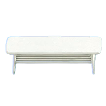 The White version of Nordic Low Table