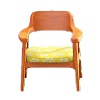 The Natural Wood version of Nordic Chair