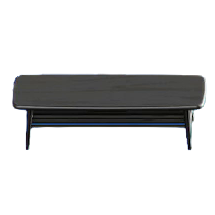 The Black version of Nordic Low Table