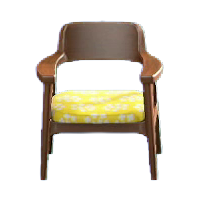 The Dark Wood version of Nordic Chair
