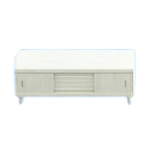 The White version of Nordic Lowboard