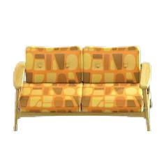The Orange version of Nordic Sofa