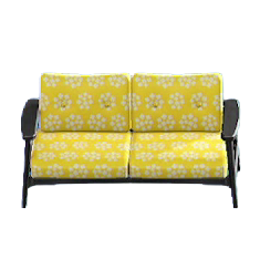 The Black version of Nordic Sofa