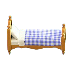 The Blue Gingham version of Ranch Bed