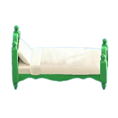 The Green version of Ranch Bed