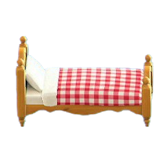 The Red Gingham version of Ranch Bed