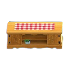 The Red Gingham version of Ranch Lowboard