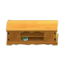 ACNH - The None version of Ranch Lowboard