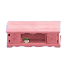 ACNH - The Pink version of Ranch Lowboard