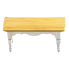 The White version of Ranch Tea Table