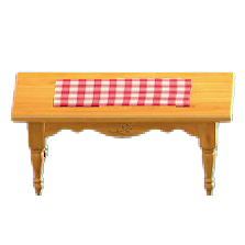 The Red Gingham version of Ranch Tea Table