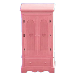 ACNH - The Pink version of Ranch Wardrobe