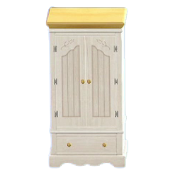 ACNH - The White version of Ranch Wardrobe