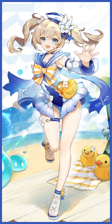 Genshin - Summertime Sparkle Outfit Showcase