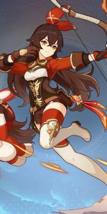 Genshin - 5-Star Outrider Outfit Showcase