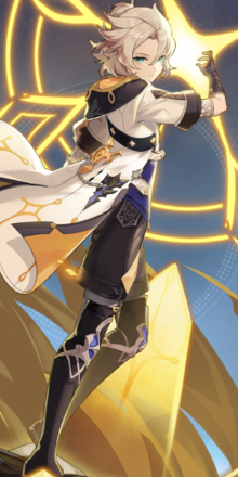 Genshin - Newmoon Starlight Outfit Showcase