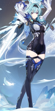 Genshin - Wavecrest Waltz Outfit Showcase