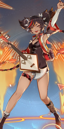 Genshin - Ardent Soul Outfit Showcase