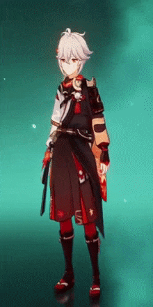 Genshin - Rotating Falling Leaves Outfit Showcase