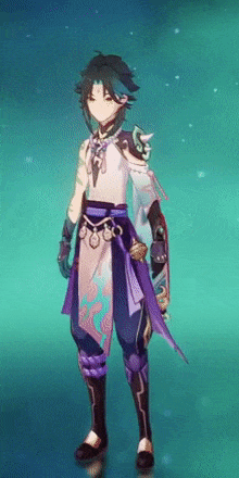 Genshin - Rotating Endurer of Eons Outfit Showcase