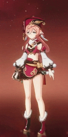 Genshin - Rotating Golden Rule Outfit Showcase