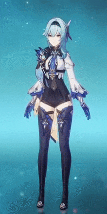 Genshin - Rotating Wavecrest Waltz Outfit Showcase