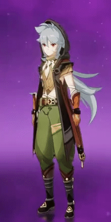 Genshin - Rotating Wild Spirit Outfit Showcase
