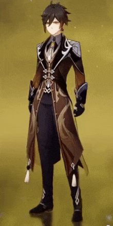 Genshin - Rotating Hermit of Mortal Life Outfit Showcase