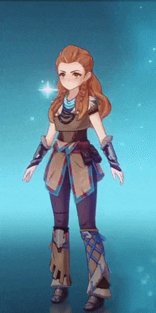 Genshin - Rotating Machine Hunter Outfit Showcase