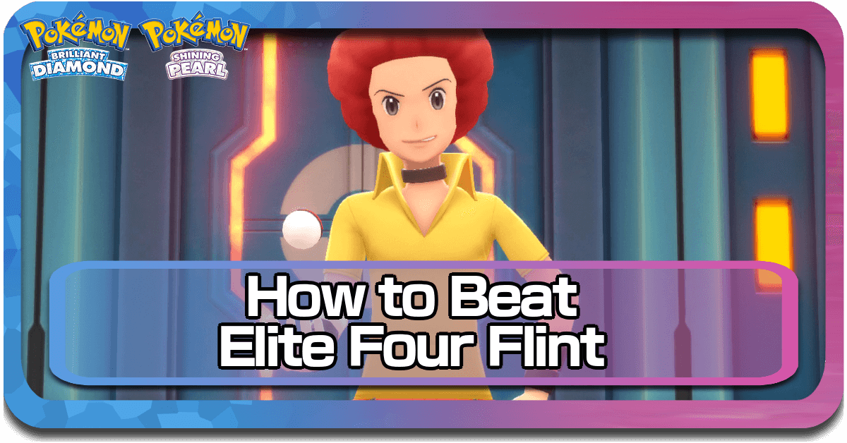 Pokemon BDSP Elite Four Beat Flint
