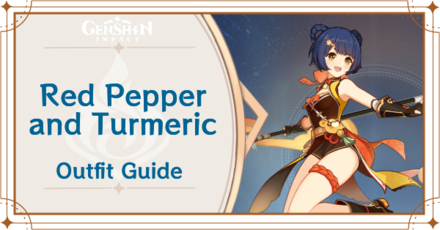 Genshin Impact - How to Get Red Pepper and Turmeric Outfit