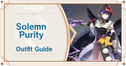 Genshin Impact - How to Get Solemn Purity Outfit