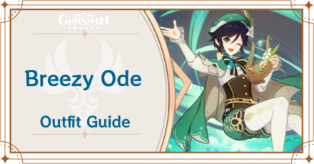Genshin Impact - How to Get Breezy Ode Outfit