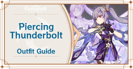 Genshin Impact - How to Get Piercing Thunderbolt Outfit