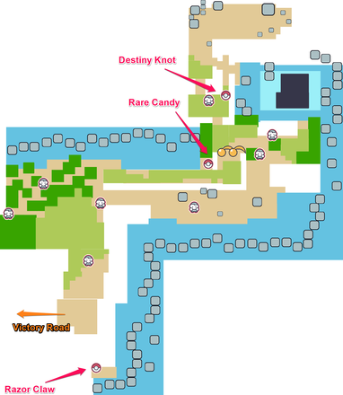 Pokemon BDSP Route 224 Map