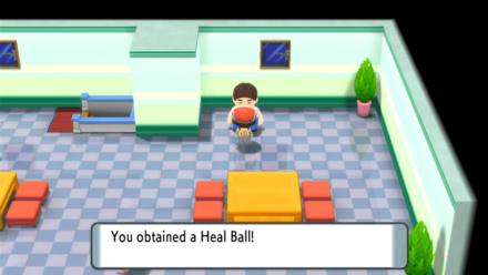 Oreburgh Mine Heal Ball