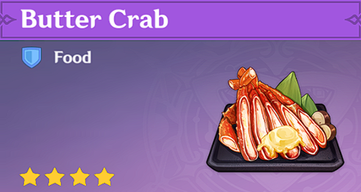 Butter Crab Recipe and How to Get Genshin Impact｜Game8