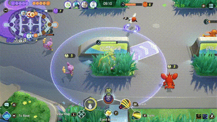 Pokemon UNITE - Zeraora Using Agility to Gank Top Lane