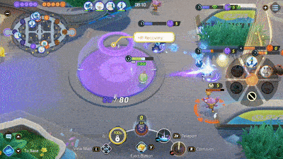 Pokemon UNITE - Gardevoir Using Confusion