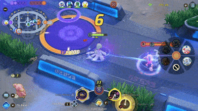 Pokemon UNITE - Gardevoir Using Psychic on Machamp and Mr. Mime