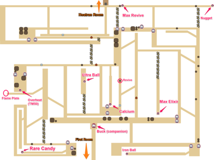 Pokemon BDSP Stark Mountain Second Room Map.png