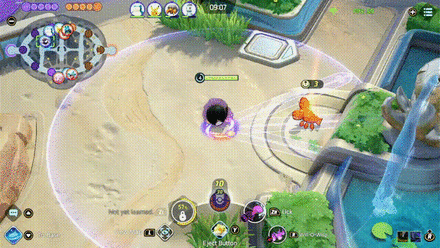 Pokemon UNITE - Gengar Using Will-O-Wisp to Farm Corphish