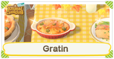 Animal Crossing: New Horizons (ACNH) - Gratin | Turkey Secret Ingredients and DIY Recipe