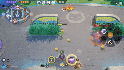 Pokemon UNITE - Gardevoir Using Future Sight on Gengar