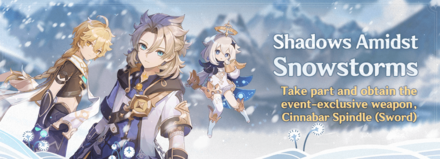 Genshin - Shadows Amidst Snowstorms Event Guide